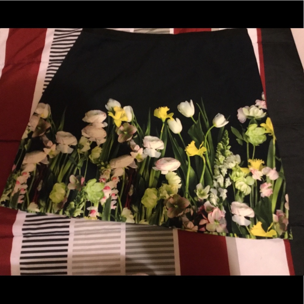 Skirt floral work or social